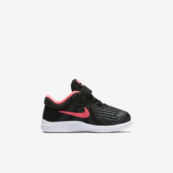 Nike Revolution 4 - Sneakers - Sort/Hvide/Pink | DK-92342